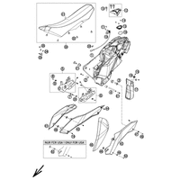 KRAFTSTOFFTANK / SITZBANK / ABDECKUNG 