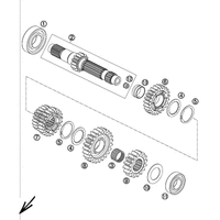 GETRIEBE I - ANTRIEBSWELLE