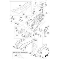 TANK/ SITZBANK/ VERKLEIDUNG
