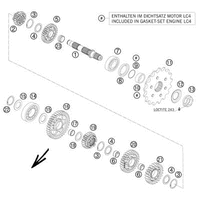 GETRIEBE II - ABTRIEBSWELLE