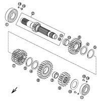 GETRIEBE I / ANTRIEBSWELLE