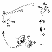 ZUENDANLAGE KOKUSAN 2K-1 125 SX