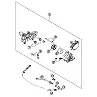 HINTERER BREMSSATTEL