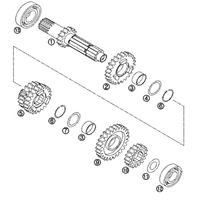 GETRIEBE I 6-GANG 250 EXC