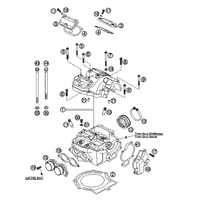 ZYLINDERKOPF 450 / 525 SX+SMR