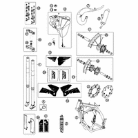 NEUTEILE 125 SXS FAHRGESTELL