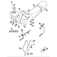 TANK / SITZBANK / VERKLEIDUNG