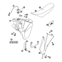 TANK /  SITZBANK /  VERKLEIDUNG