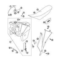 TANK / SITZBANK / VERKLEIDUNG