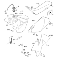 KRAFTSTOFFTANK / SITZBANK  / SPOILER