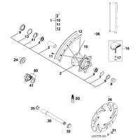 VORDERRAD 400/620 SC 21" FACOMSA 2000