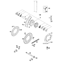 HINTERRAD 400/620 SC 