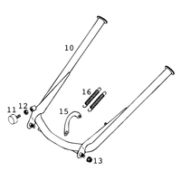 MITTELSTAENDER / SEITENSTAENDER LC4 USA 