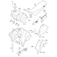 KRAFTSTOFFTANK / SITZBANK  / SPOILER