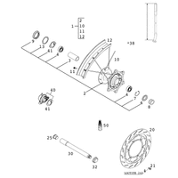 VORDERRAD 400 / 640 LC4 