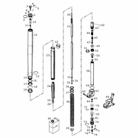 GABELBEINE WP USD 43 RALLYE 
