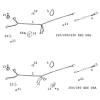 KABELBAUM EXC 250-380    