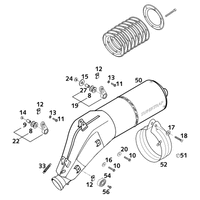 ENDSCHALLDAEMPFER 400 / 640 LC4 USA 