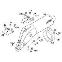 ENDSCHALLDAEMPFER 400 / 640 LC4 2001