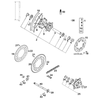 HINTERRAD GEDAEMPFT LC4 