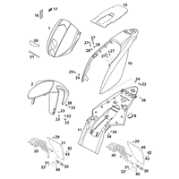 VERKLEIDUNGSTEILE / KOTFLUEGEL