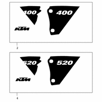 DEKORSATZ 400/520 RACING 2001