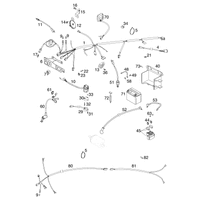 KABELSTRANG 400/520 RACING EU, AUS 2001