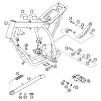 RAHMEN / SEITENSTAENDER 50 SENIOR LC 