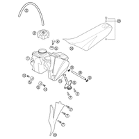 KRAFTSTOFFTANK / SITZBANK  / SPOILER
