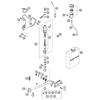 FUSSBREMSHEBEL 125 / 380 