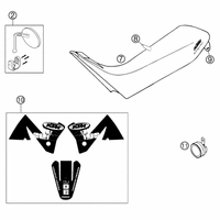 NEUTEILE 125-520 EXC SIX DAYS 