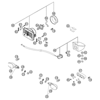 SCHEINWERFER / RUECKLICHT / BLINKER 625 SC 