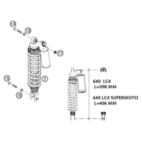 STOSSDAEMPFER  LC4 SUPERMOTO 