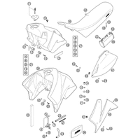 KRAFTSTOFFTANK / SITZBANK  / SPOILER