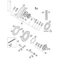 HINTERRAD GEDAEMPFT LC4 SUPERMOTO 