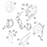 LUFTFILTERKASTEN 200 SX