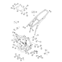RAHMEN / AUSLEGER 625 SXC
