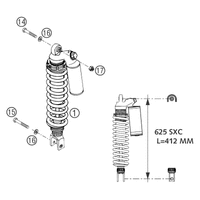 STOSSDAEMPFER 625 SXC