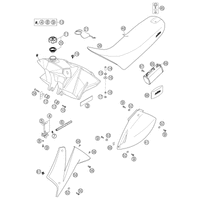 KRAFTSTOFFTANK / SITZBANK  / SPOILER