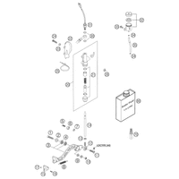 FUSSBREMSHEBEL 625 SXC