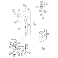 FUSSBREMSHEBEL 660 RALLYE  