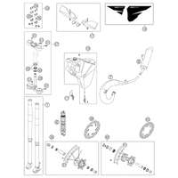 NEUTEILE 125 SXS FAHRGESTELL
