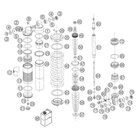 STOSSDAEMPFER ZERLEGT 85 SX