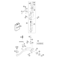 FUSSBREMSHEBEL 85 SX