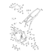 RAHMEN / AUSLEGER 625 SXC
