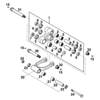 PRO-LEVER ANLENKUNG 250/300`95