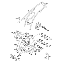 RAHMEN / AUSLEGER DUKE `94