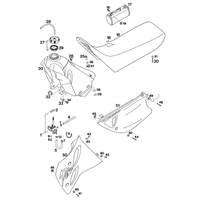 KRAFTSTOFFTANK / SITZBANK  / SPOILER