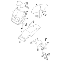 VERKLEIDUNGSTEILE / KOTFLUEGEL