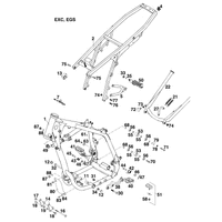 RAHMEN / AUSLEGER EGS RXC `95
